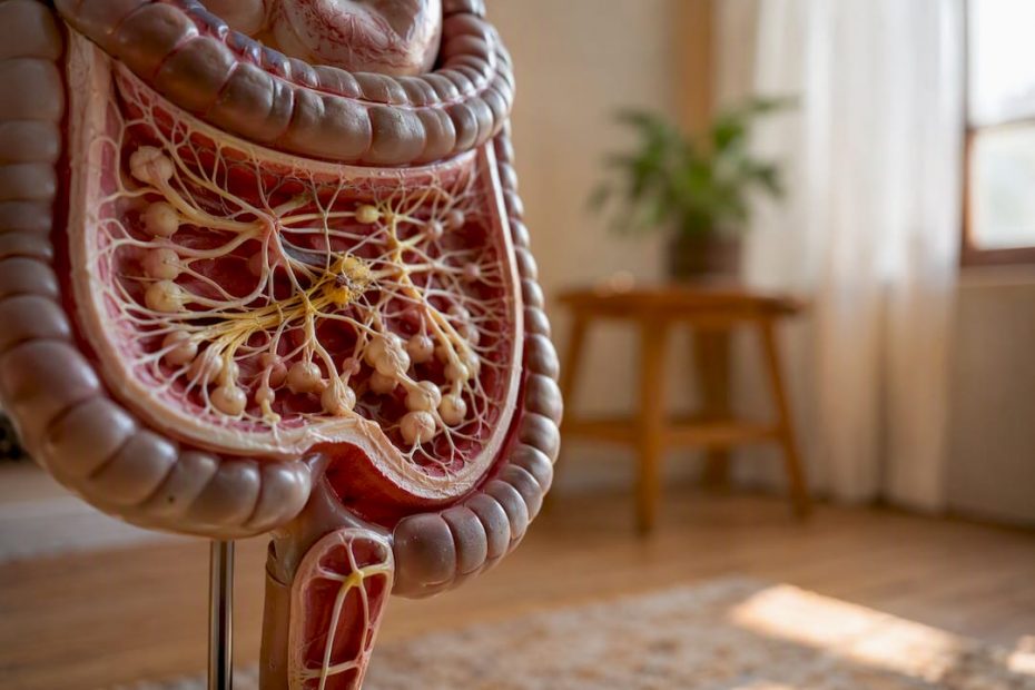 Anatomisches Modell des Darmnervensystems