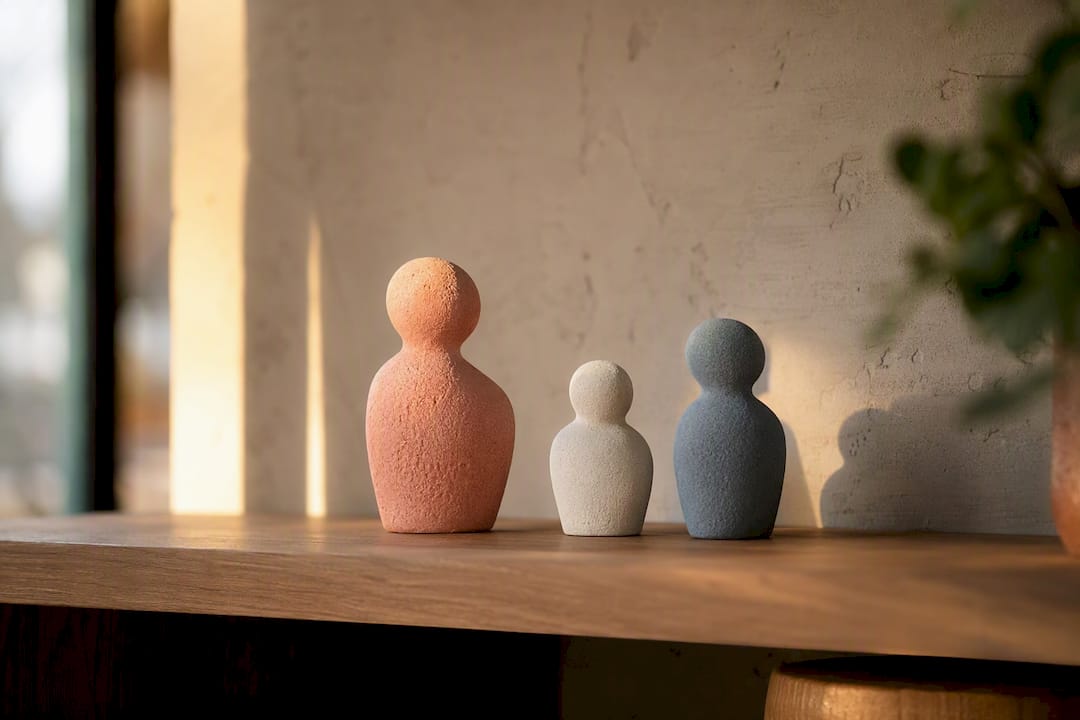Figuren, die Familienrollen darstellen
