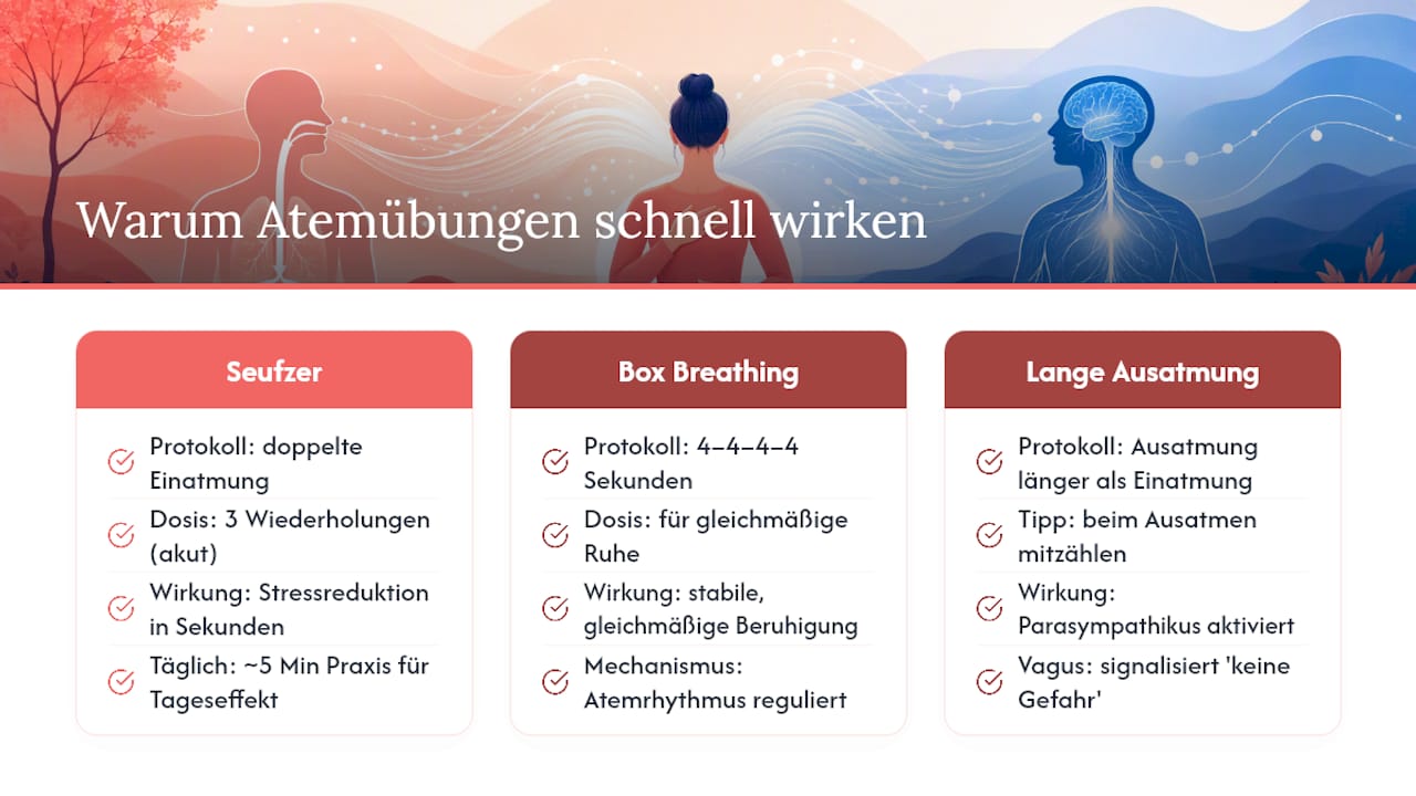 Warum wirken Atemübungen und Vagus-Stimulation so schnell? — overview diagram