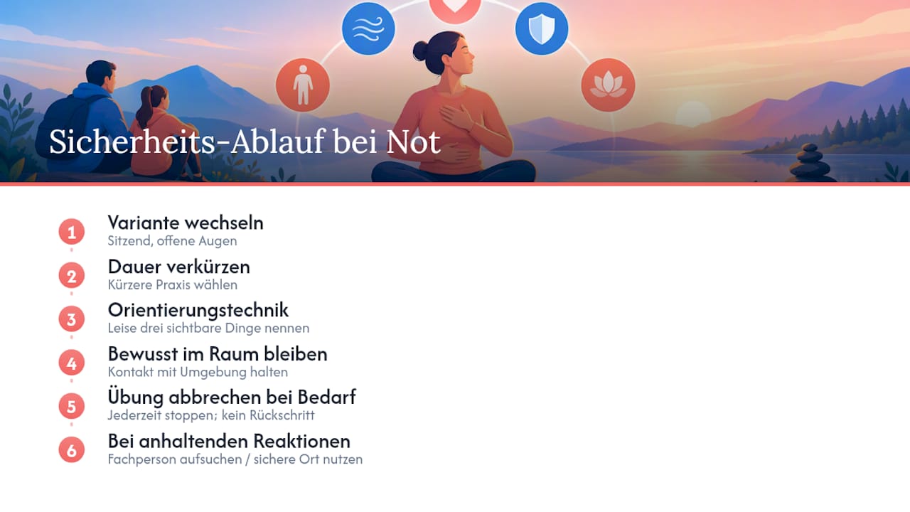 Sicherheitsprotokoll für einen angepassten Body-Scan