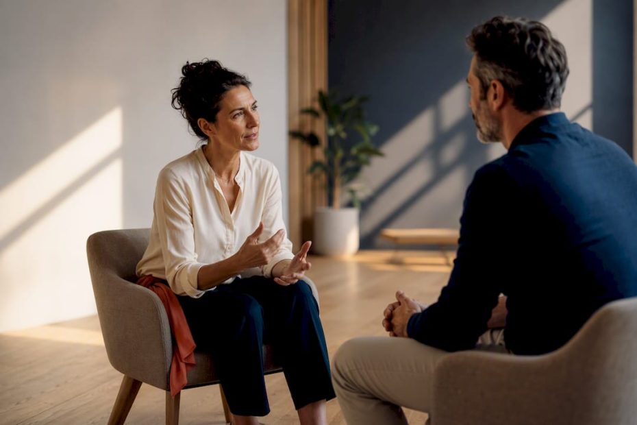 Coach und Teilnehmer entscheiden sich gemeinsam für ein NLP-Format