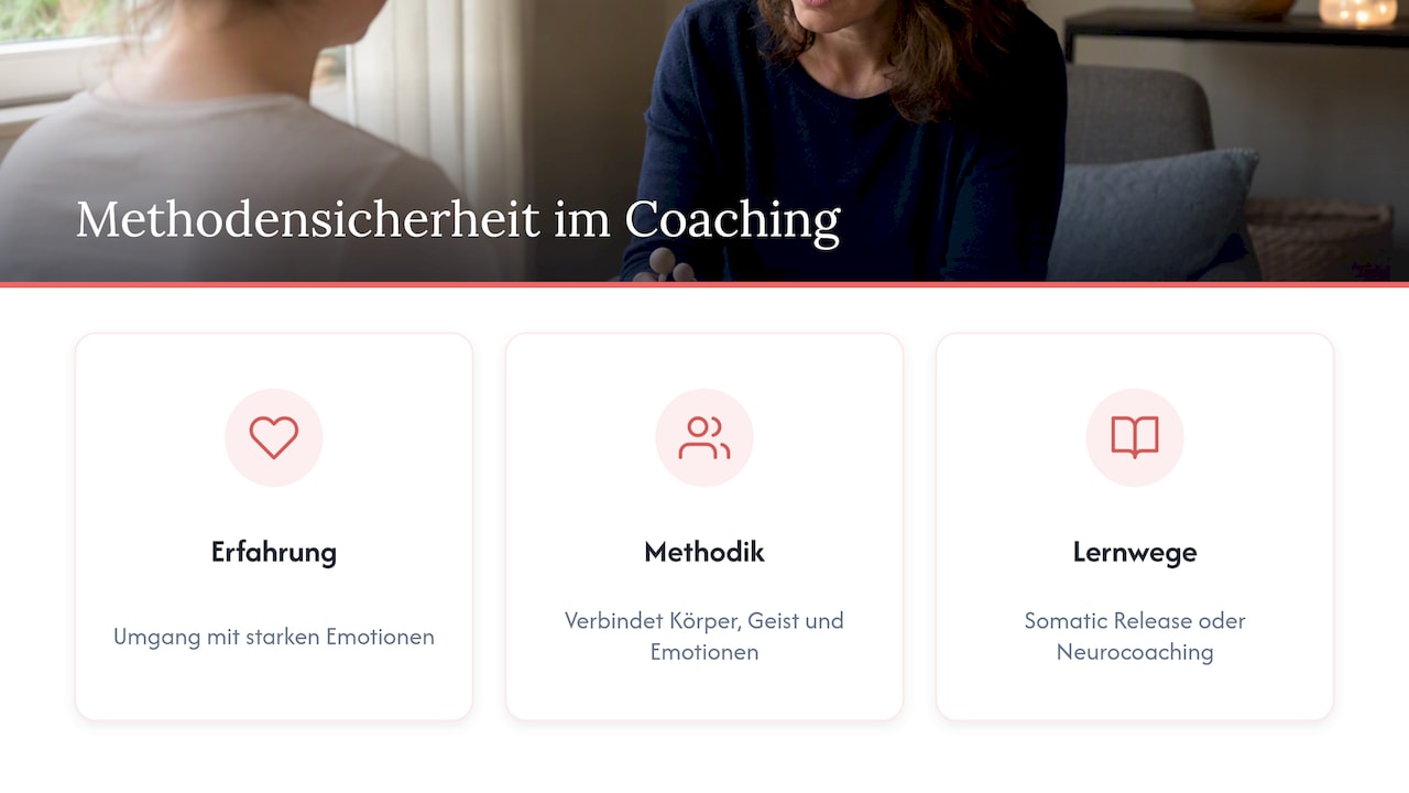 Erfahrung zählt: Warum Methodensicherheit im Umgang mit Anteilen entscheidet — overview diagram