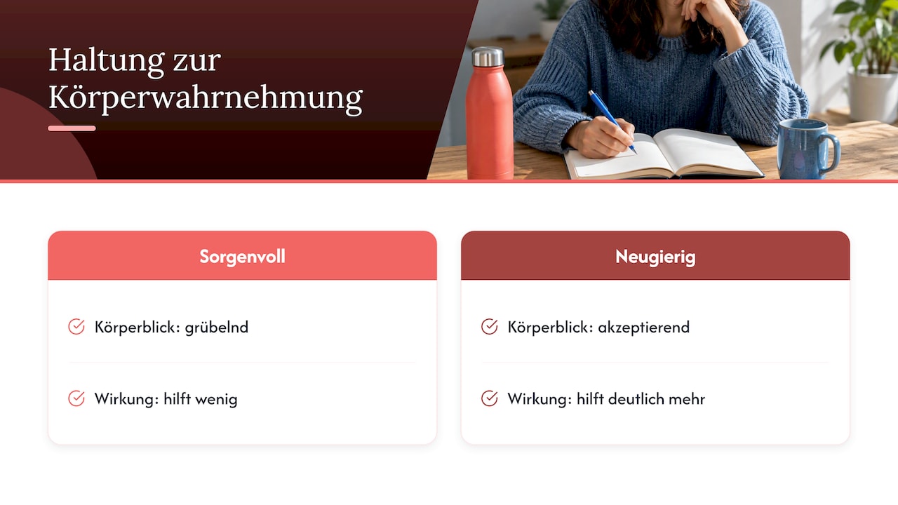 Gefühle im Körper spüren lernen — overview diagram